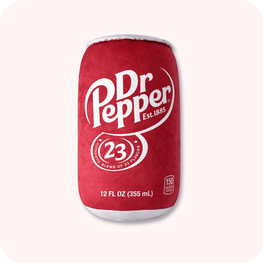 Dr Pepper Plush Dr Pepper Plush
